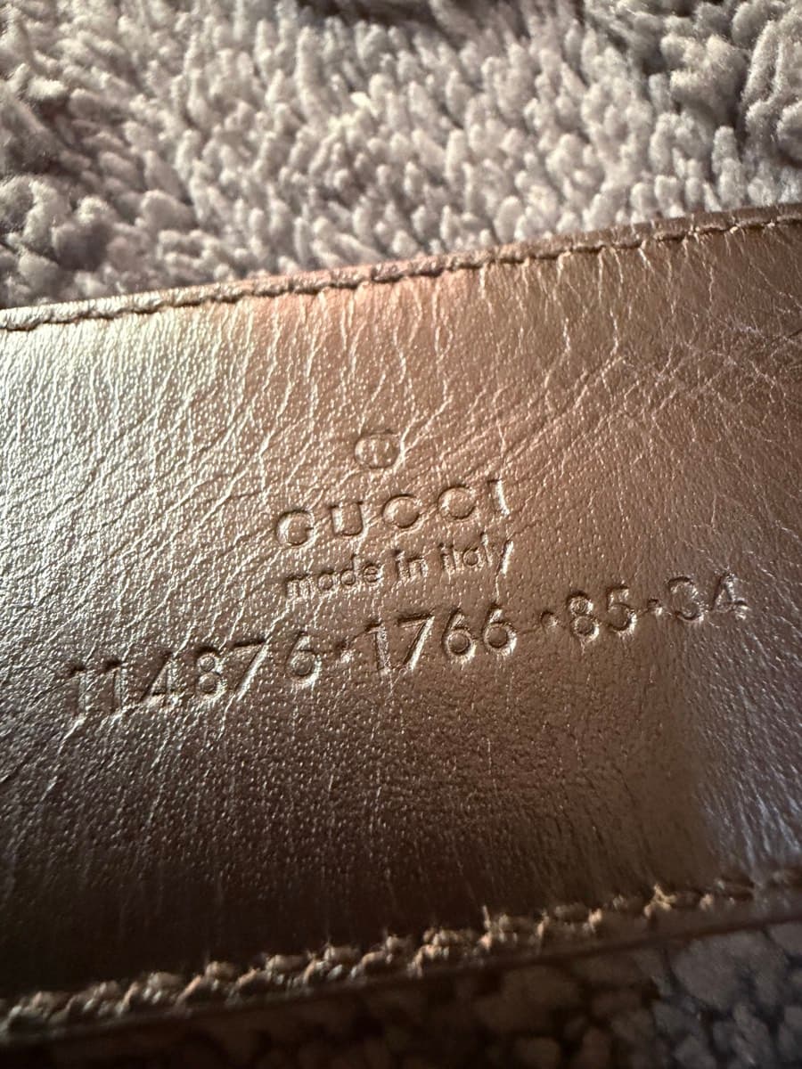 Gucci Monogram GG Belt Size 34 thumbnail 2