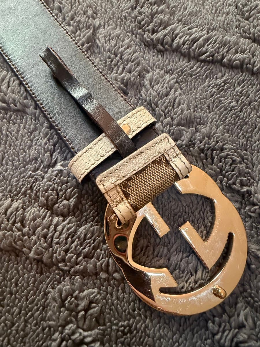Gucci Monogram GG Belt Size 34 thumbnail 3