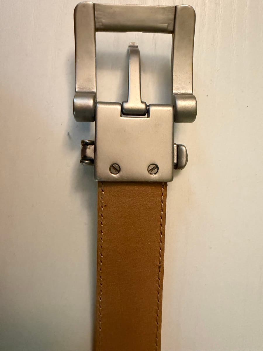 Emporio Armani Leather Belt Size 30 thumbnail 6