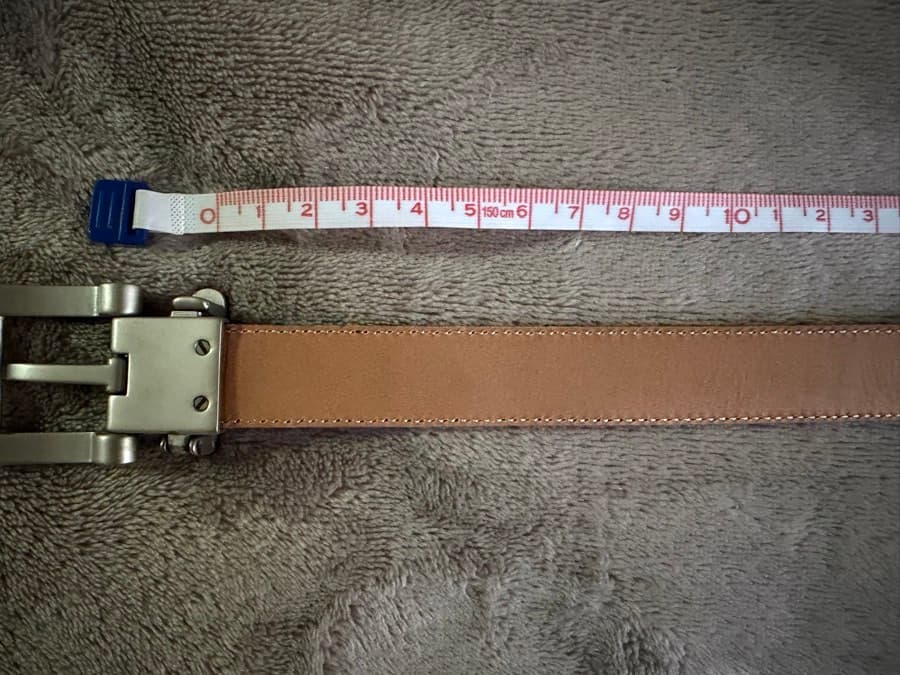 Emporio Armani Leather Belt Size 30 thumbnail 8