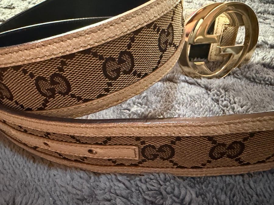 Gucci Monogram GG Belt Size 34 thumbnail 4
