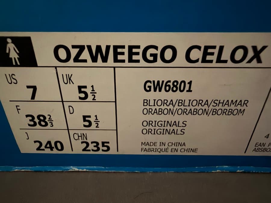 BOTH - Original Adidas Ozweego Celox EUR38 2/3 and Nike Flex Runner 2 EUR38 thumbnail 4