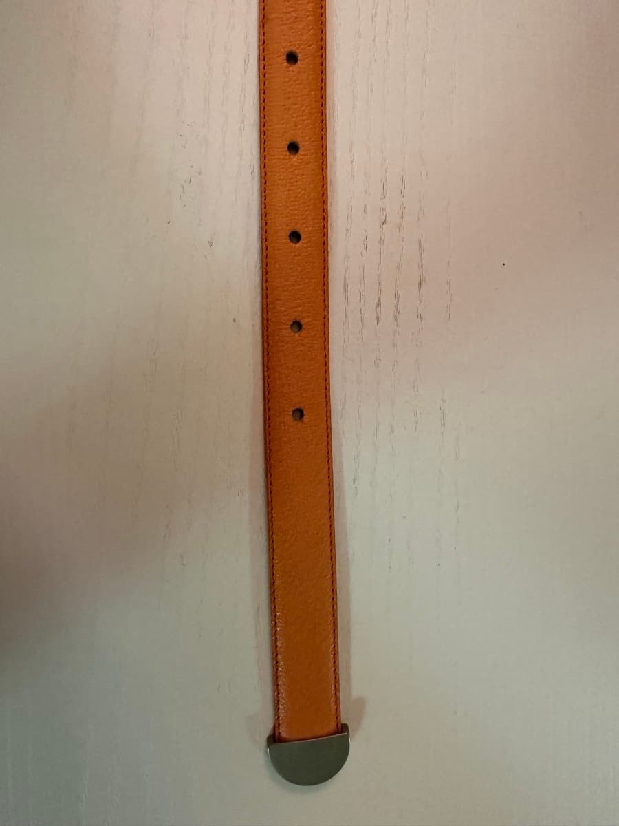 Emporio Armani Leather Belt Size 30 thumbnail 2