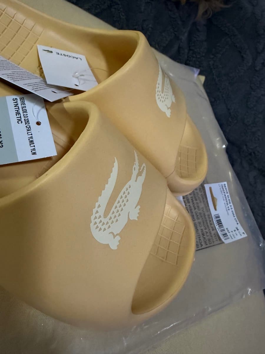 Lacoste Serve Slide EUR37 (38 on tag) thumbnail 3