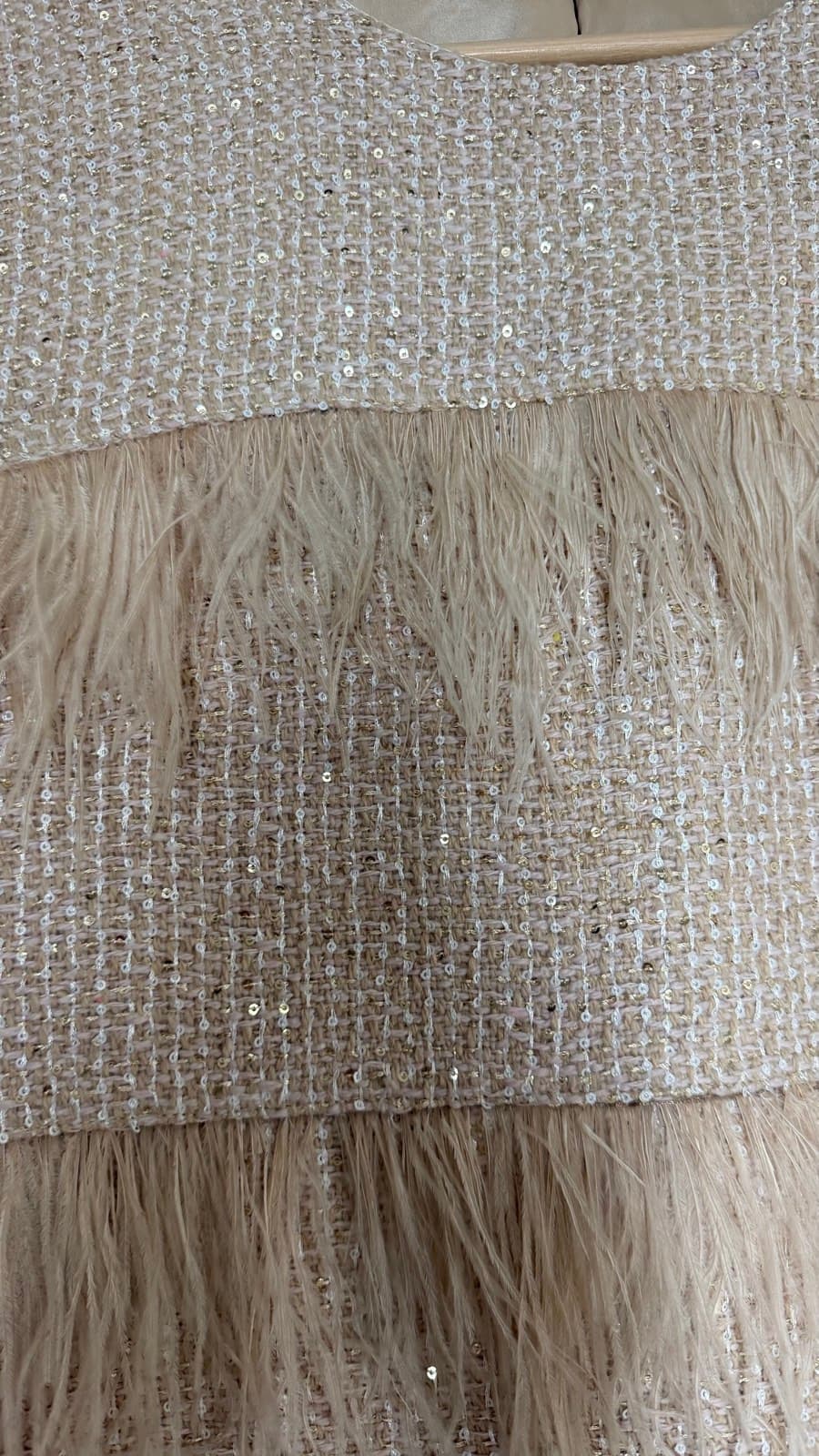 Feather Tweed Sleeveless Top thumbnail 2
