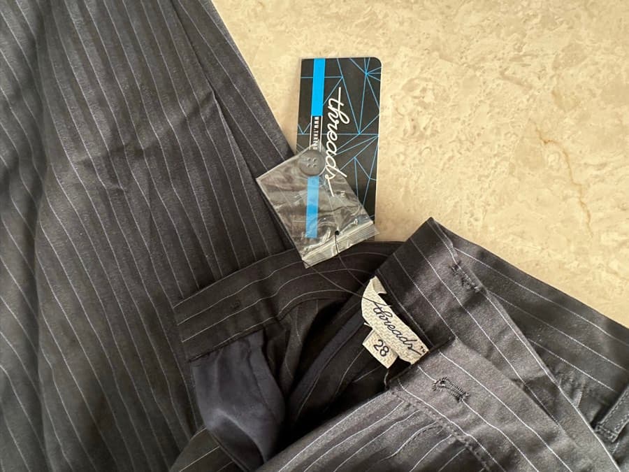 Threads Pinstripe Trousers thumbnail 3