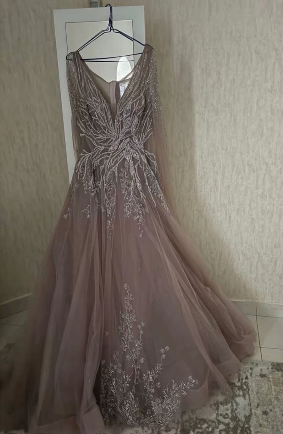 Embellished Tulle Gown thumbnail 2