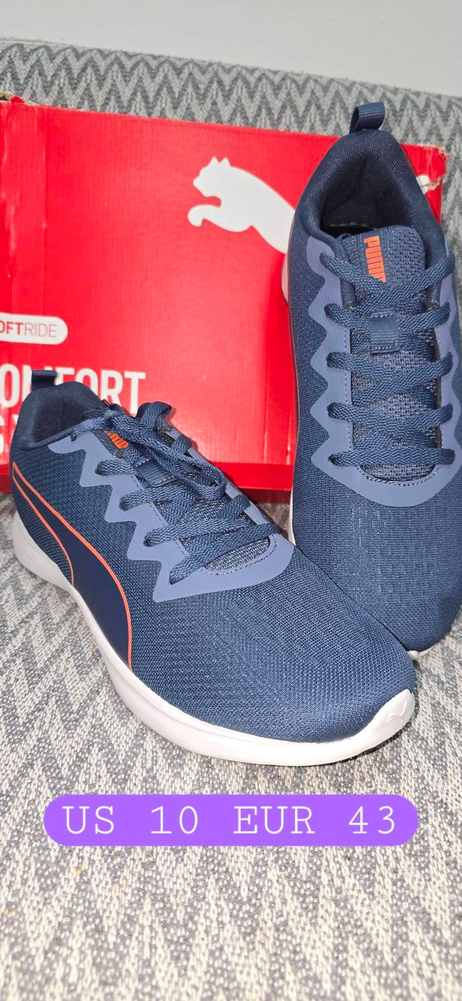 Puma Navy Blue Sneakers thumbnail 5