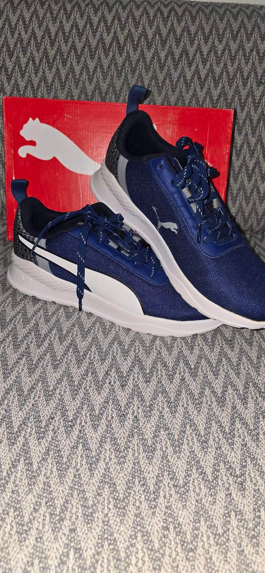 Puma Navy Blue Sneakers thumbnail 2