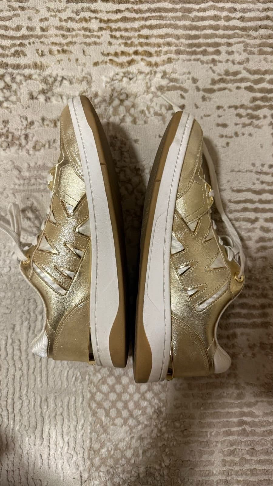 Michael Kors Gold Sneakers thumbnail 2
