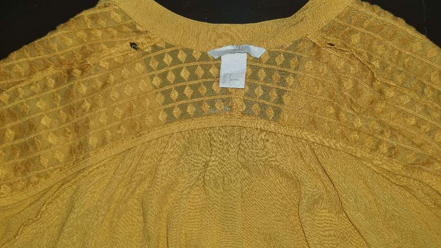 Max - Mustard Long-Sleeve Blouse thumbnail 2