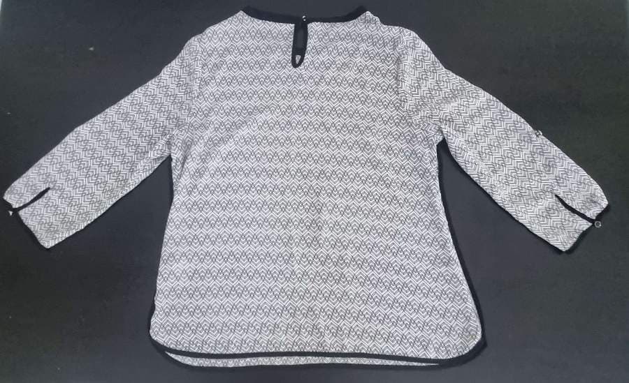 Max - Printed Long-Sleeve Blouse