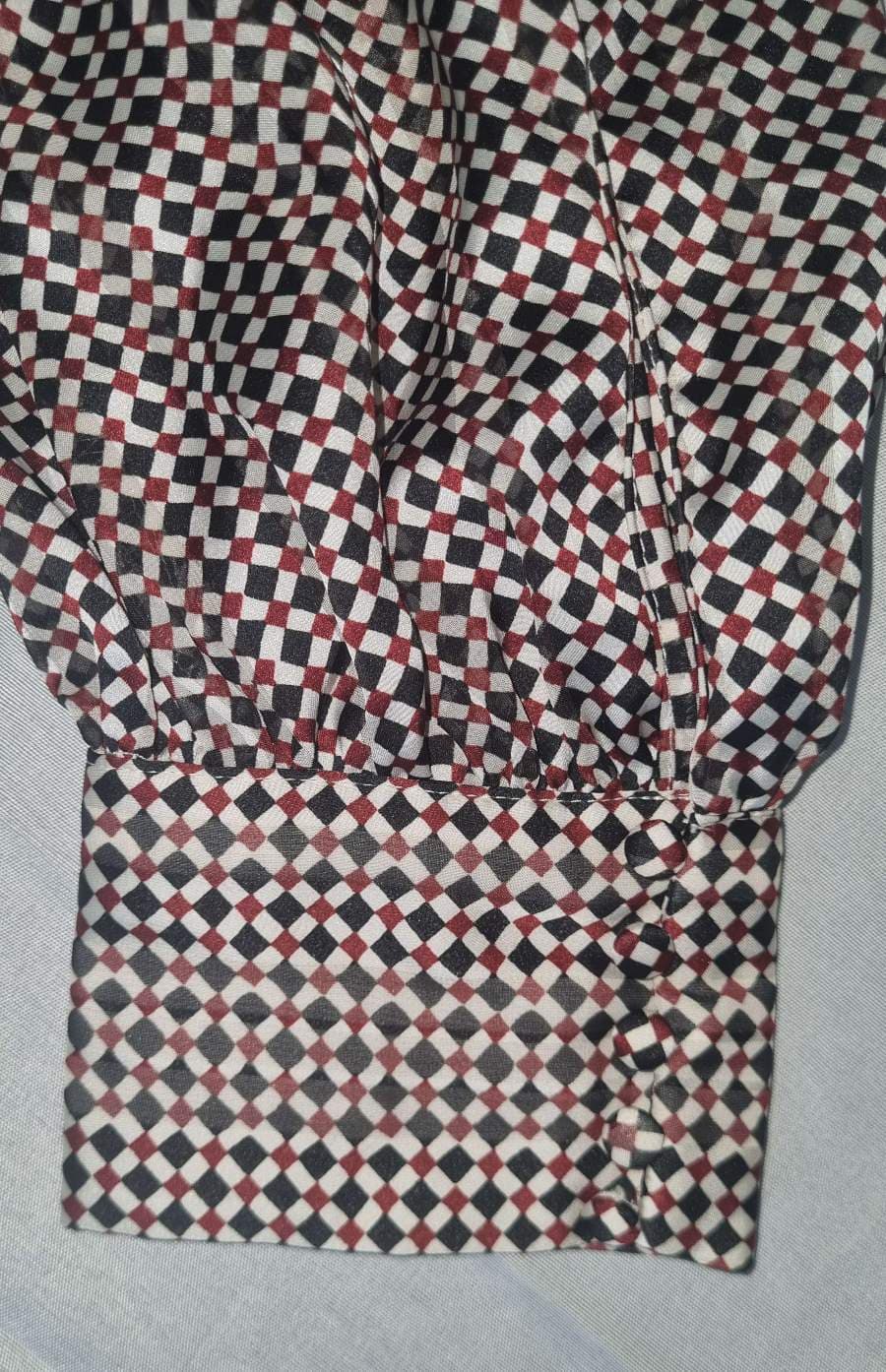 H&M Patterned High-Neck Blouse thumbnail 10