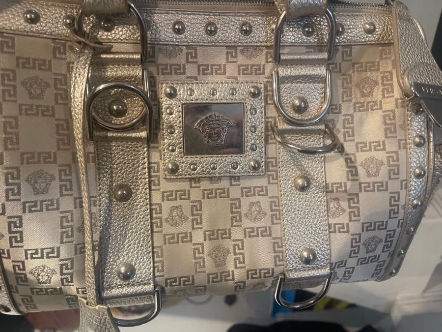 Versace Medusa Studded Handbag thumbnail 3