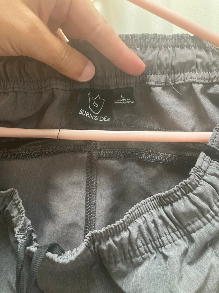 Burnside Gray Active Shorts thumbnail 3