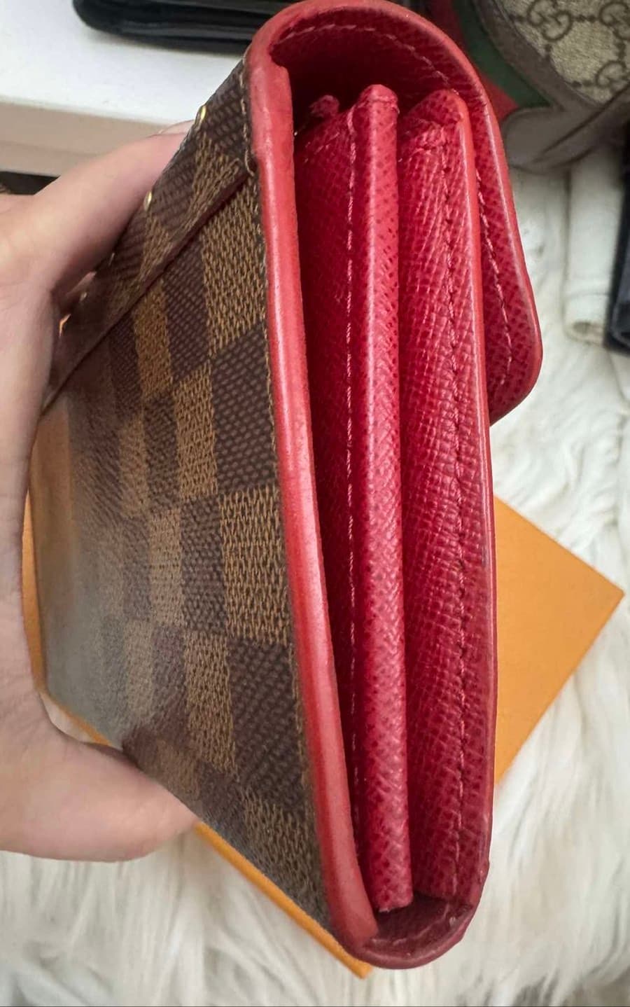 Original Louis Vuitton Damier Wallet thumbnail 3