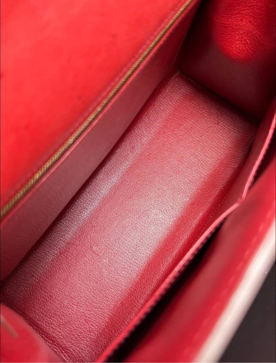 Hermès Kelly Ostrich Bag thumbnail 9