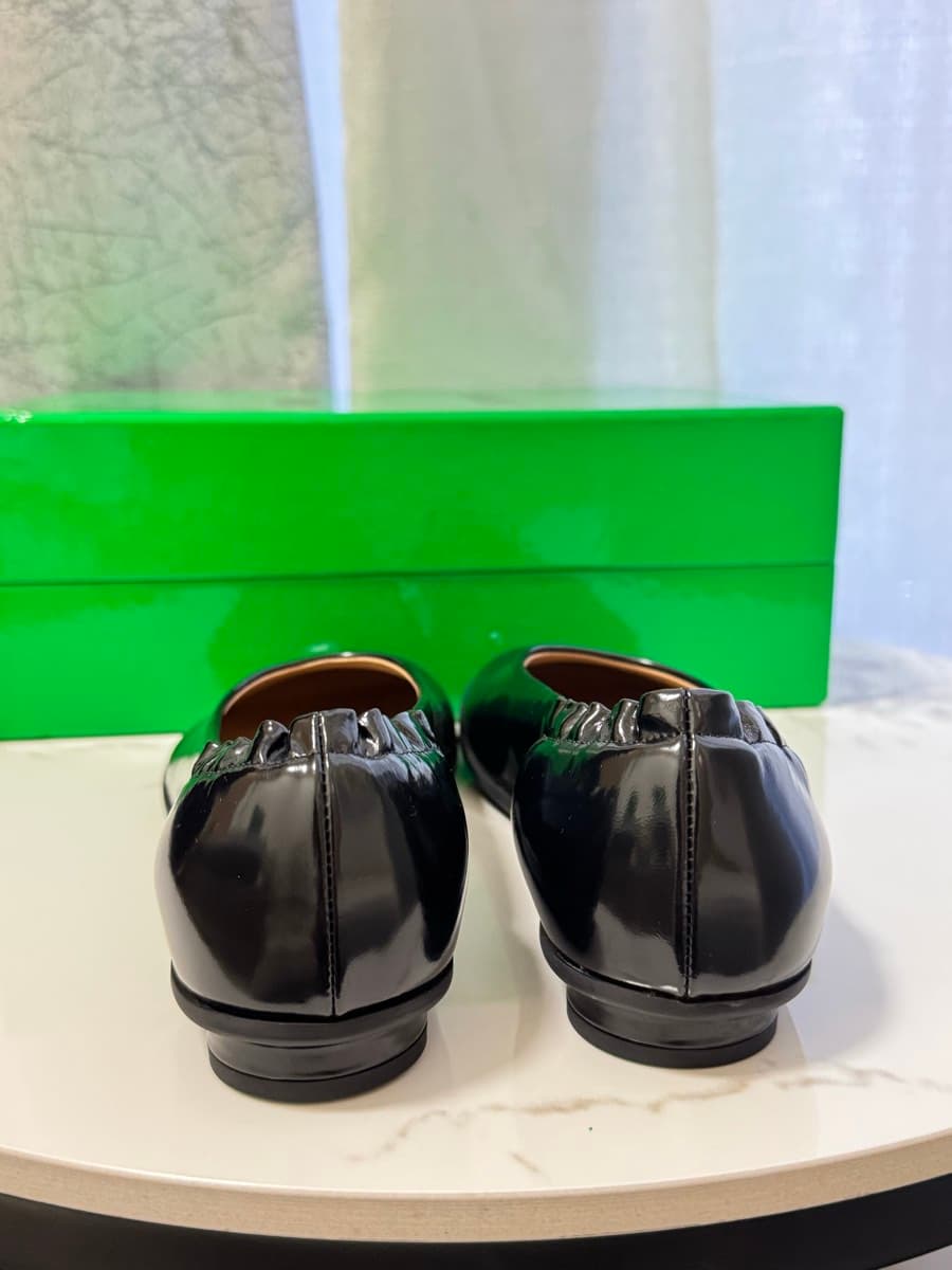 Black Patent Leather Ballet Flats thumbnail 5