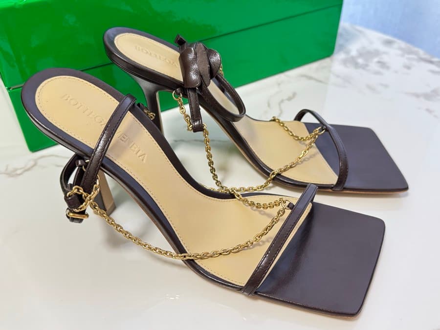 Bottega Veneta Chain Sandals thumbnail 3