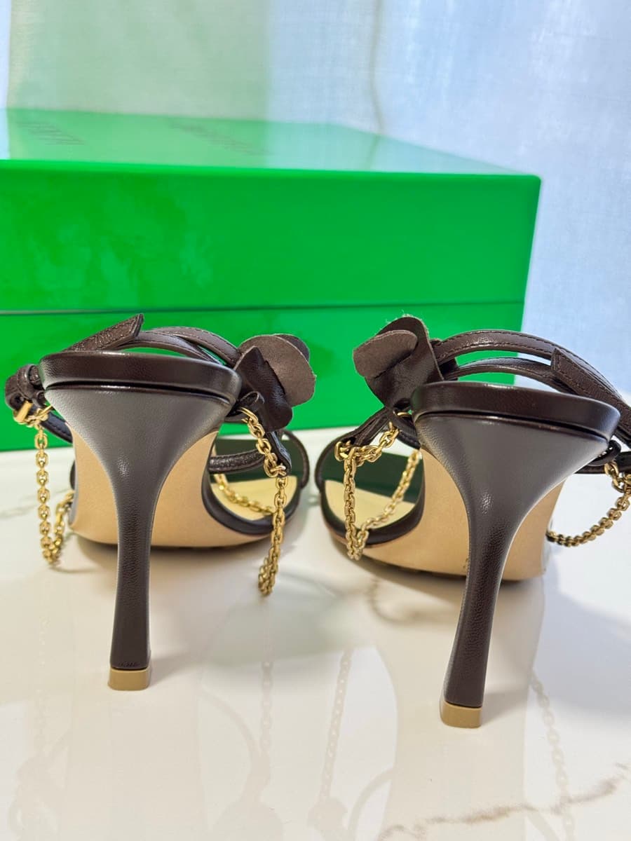 Bottega Veneta Chain Sandals thumbnail 4