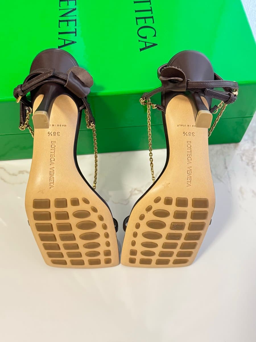 Bottega Veneta Chain Sandals thumbnail 5