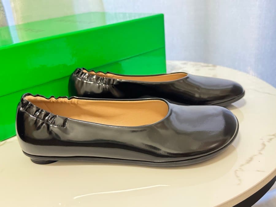 Black Patent Leather Ballet Flats thumbnail 7