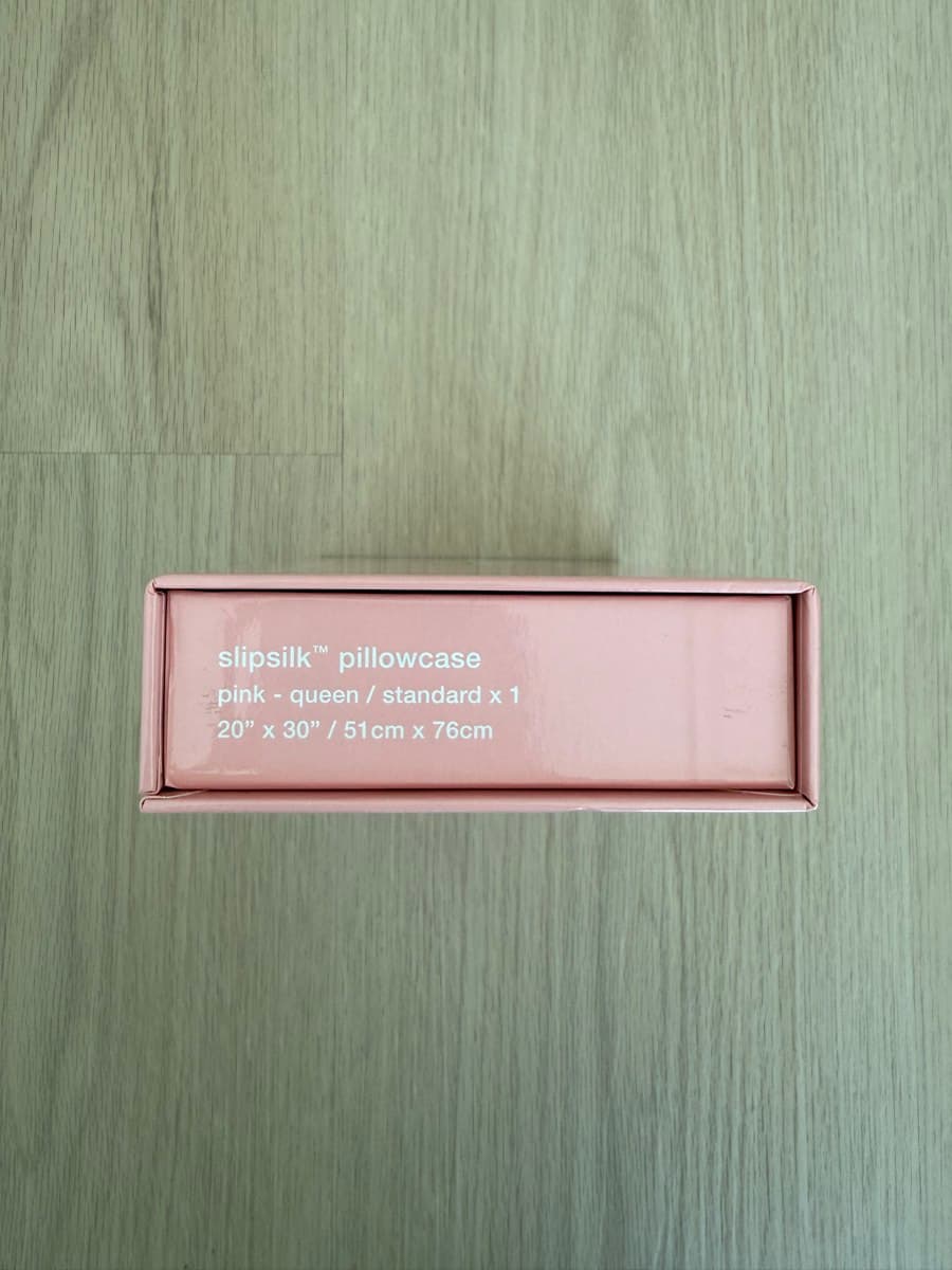 Slip Silk Pillowcase Pink (unopened) thumbnail 5