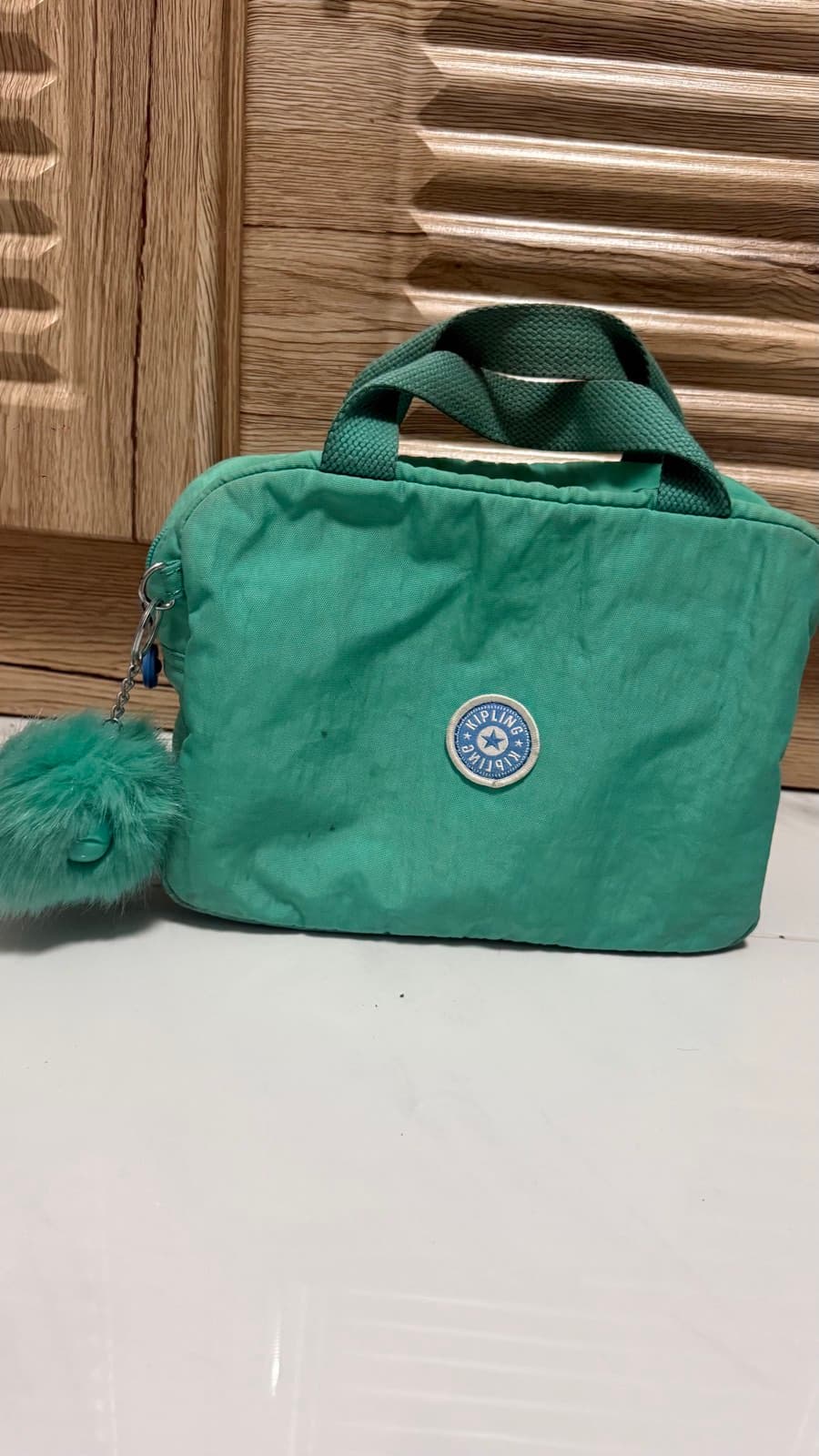 Kipling Green Nylon Bag thumbnail 2