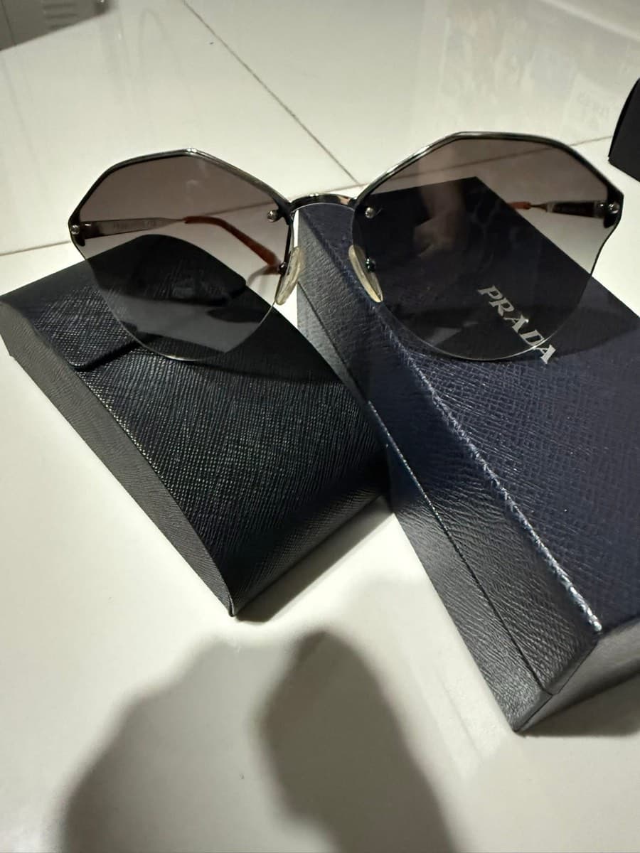 Prada Rimless Gradient Sunglasses thumbnail 2