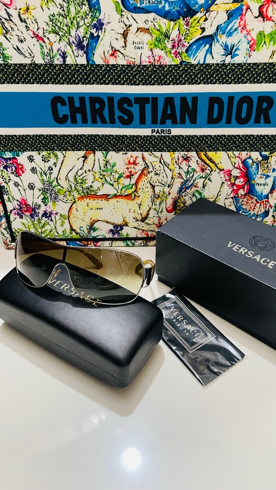 Versace Shield Sunglasses