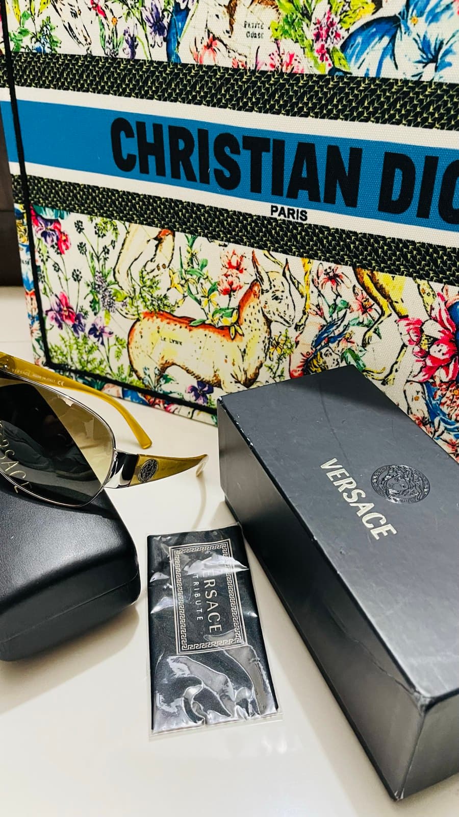 Versace Shield Sunglasses thumbnail 3