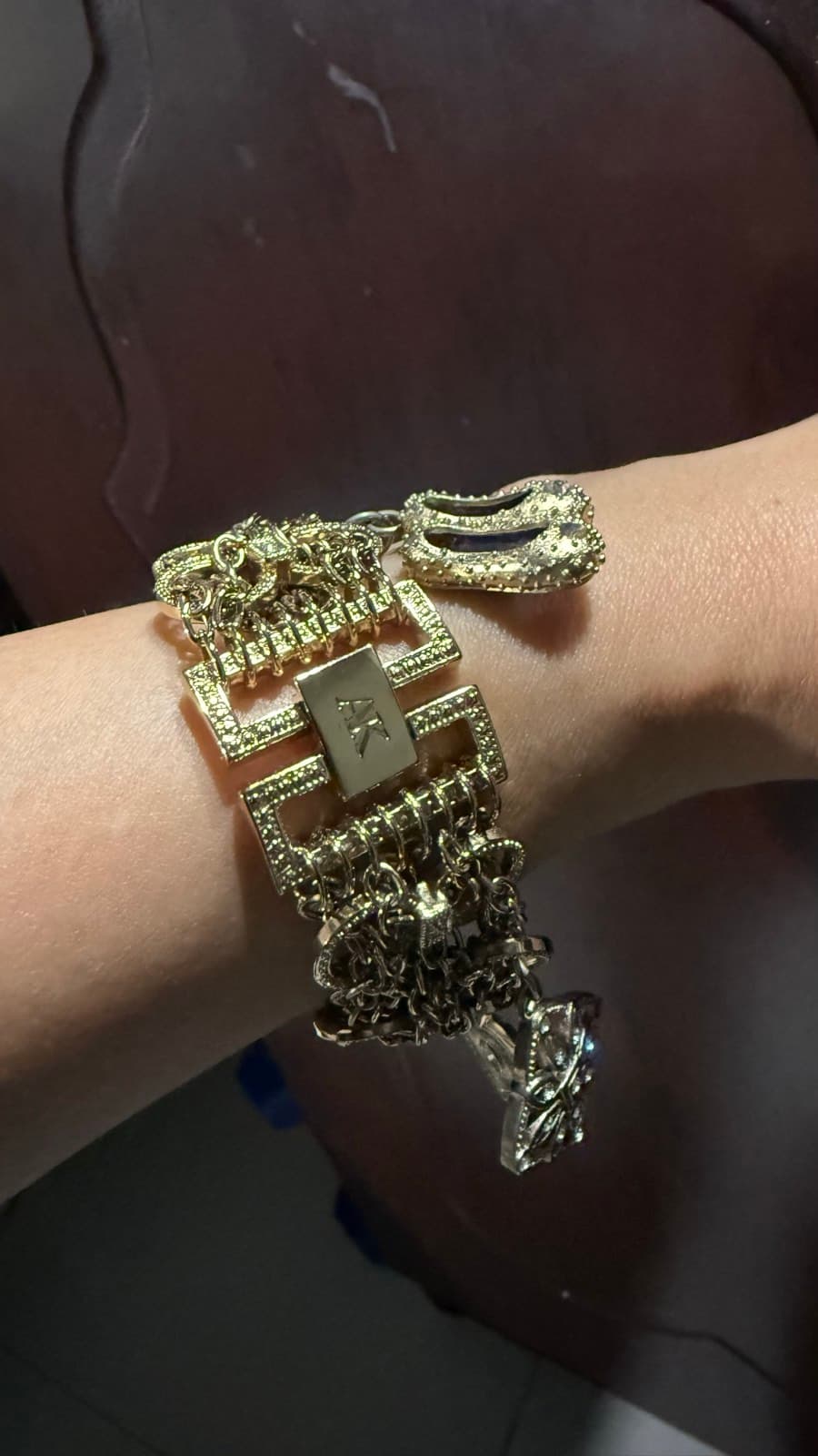 Anne Klein Gold-Tone Bracelet Watch thumbnail 4