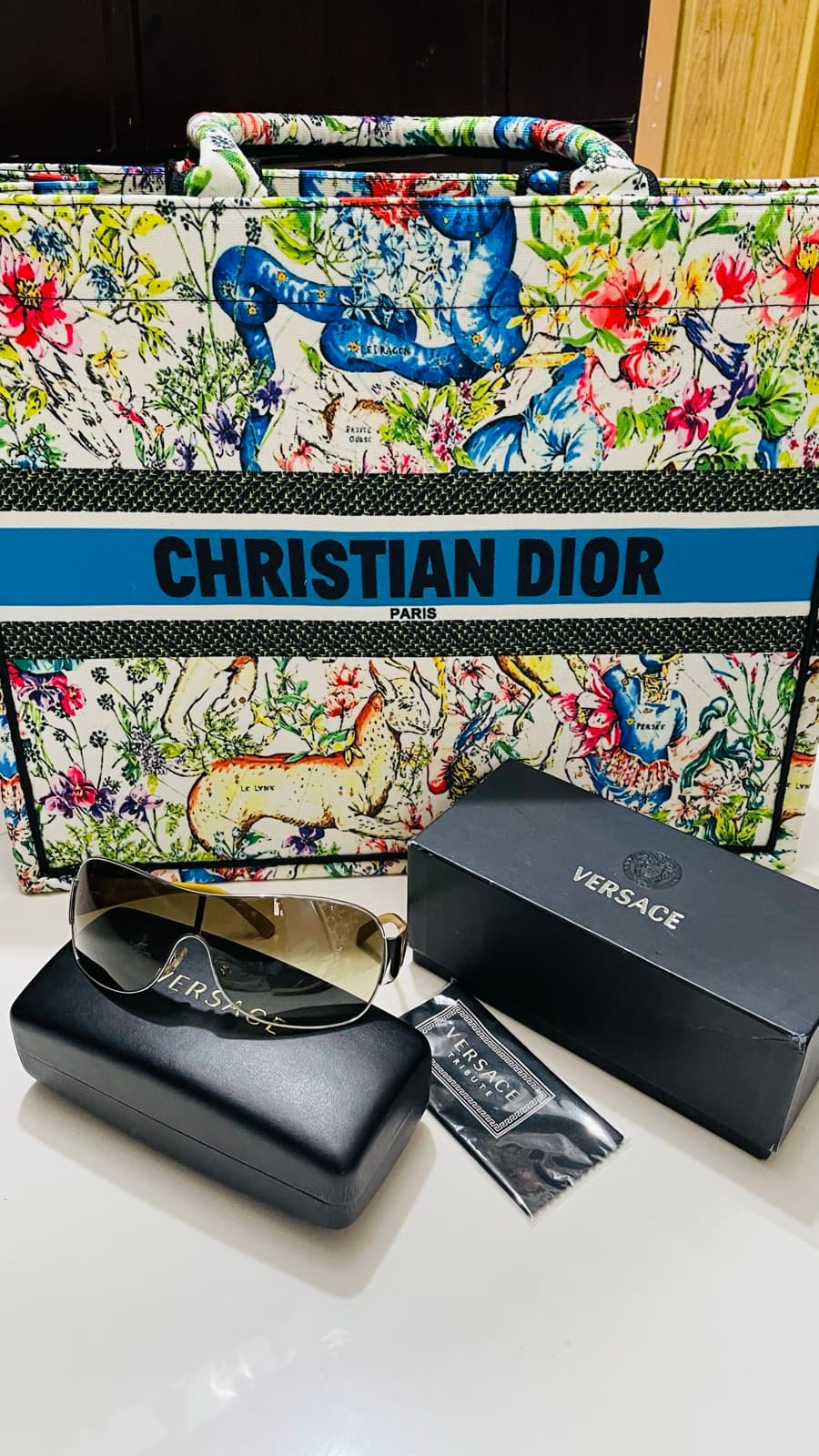 Versace Shield Sunglasses thumbnail 4