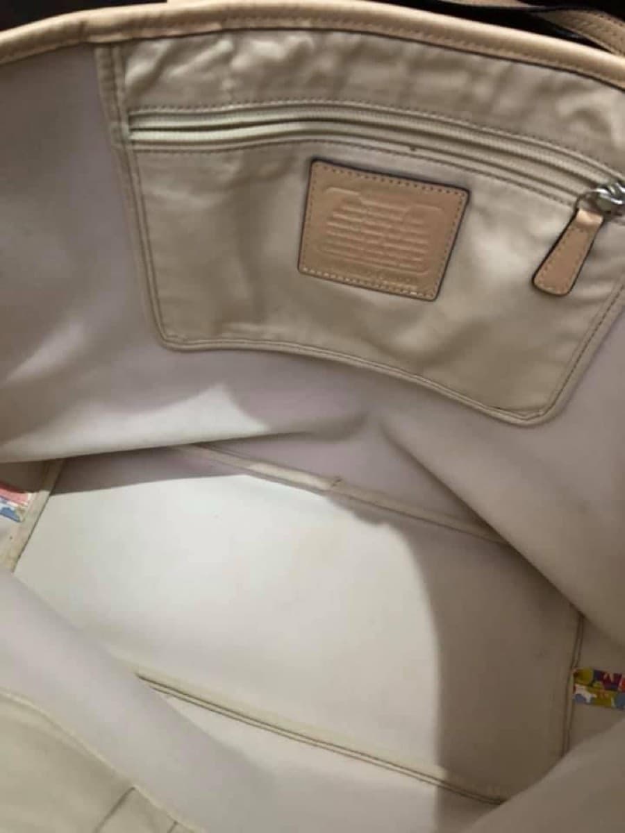Coach Floral Canvas Tote thumbnail 3
