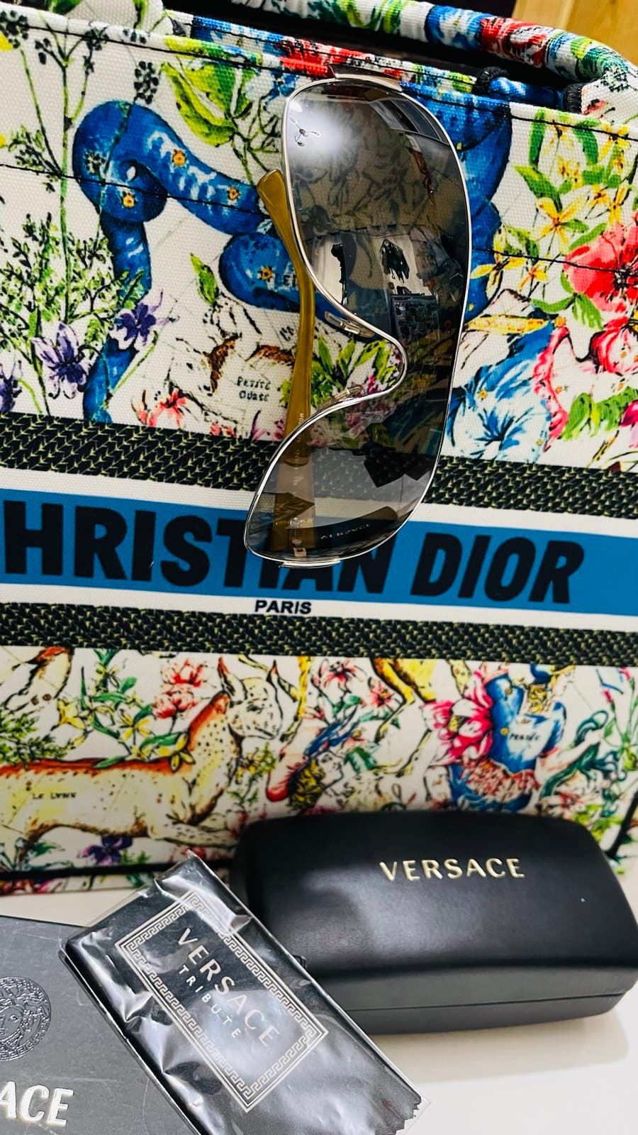 Versace Shield Sunglasses thumbnail 2