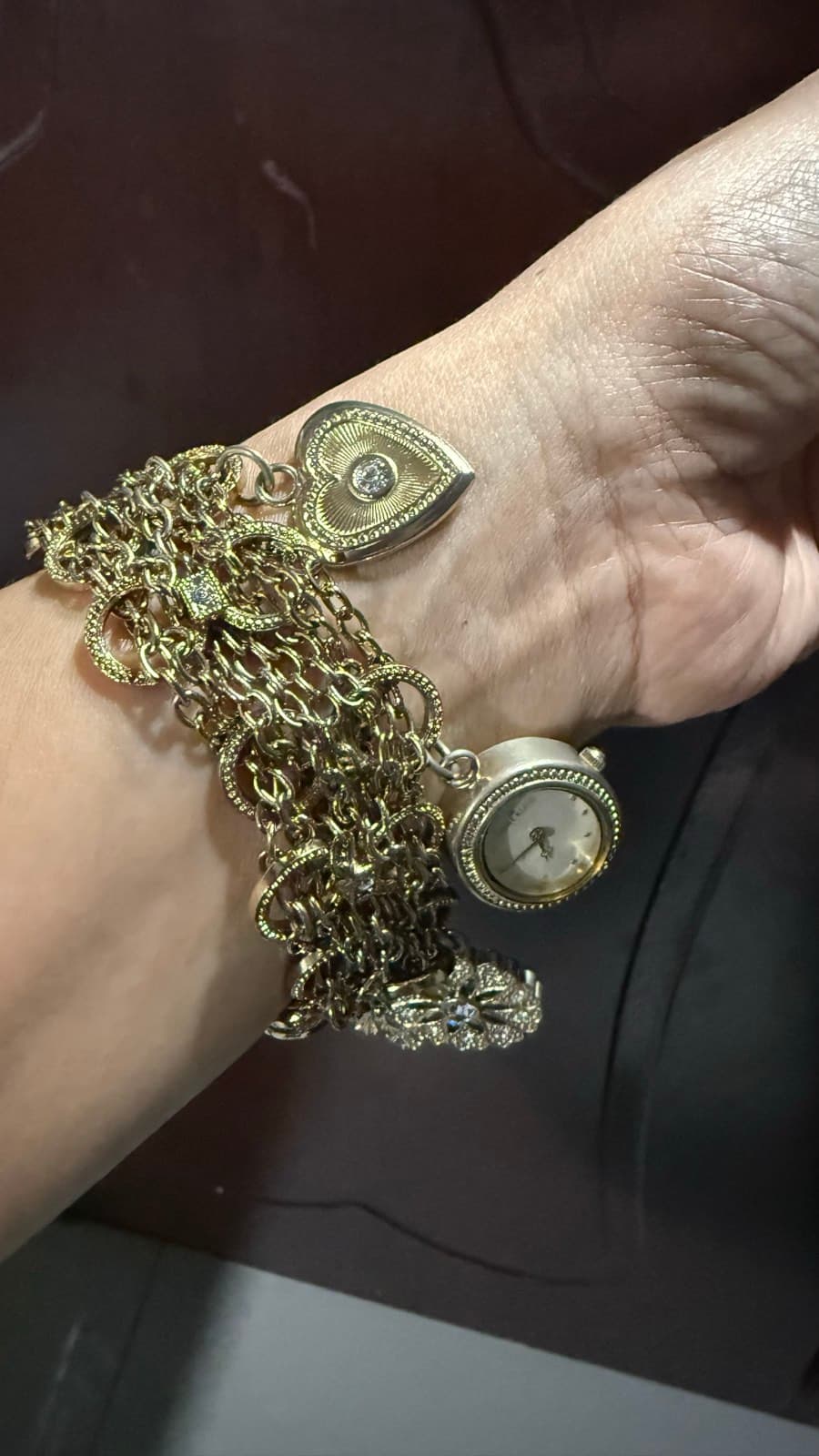 Anne Klein Gold-Tone Bracelet Watch thumbnail 6