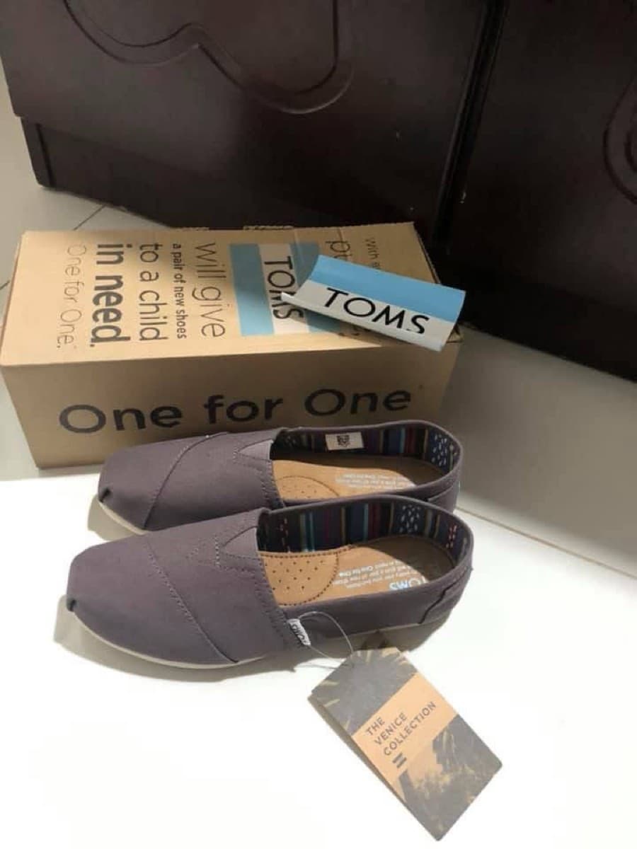 TOMS Canvas Slip-On Shoes