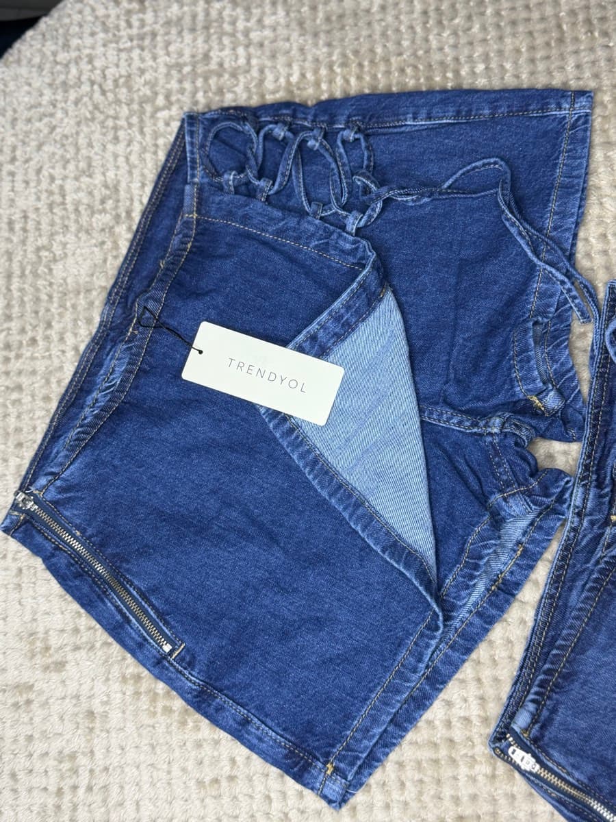 Denim Skirt 2x AED 50 - image 1