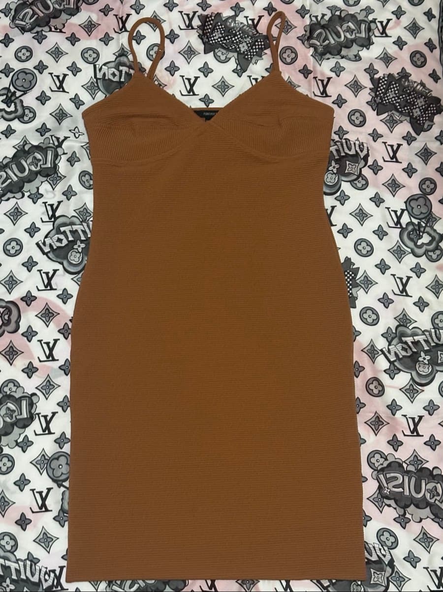 Forever 21 Ribbed Mini Dress