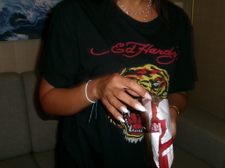 Y2K Ed Hardy Tiger T-Shirt thumbnail 4