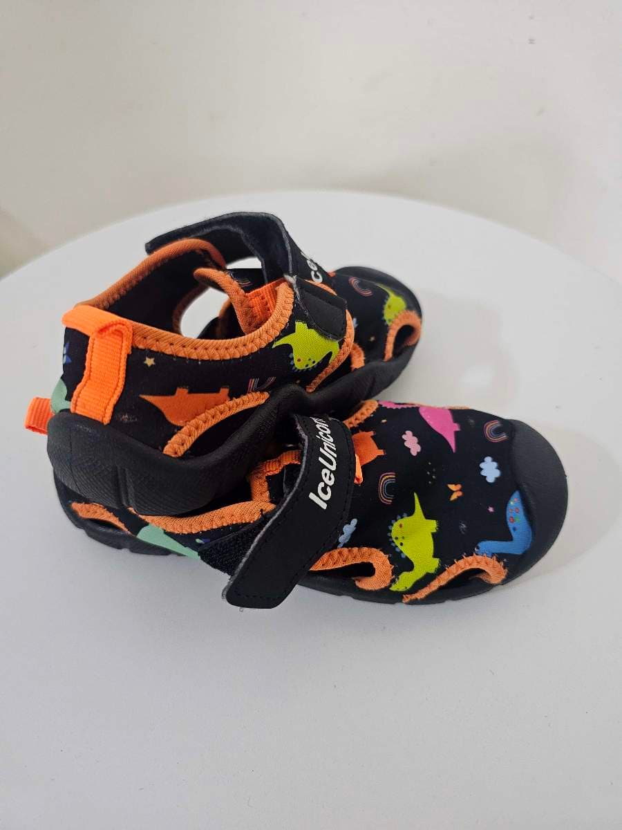 IceUnicorn Dinosaur Print Sandals thumbnail 3