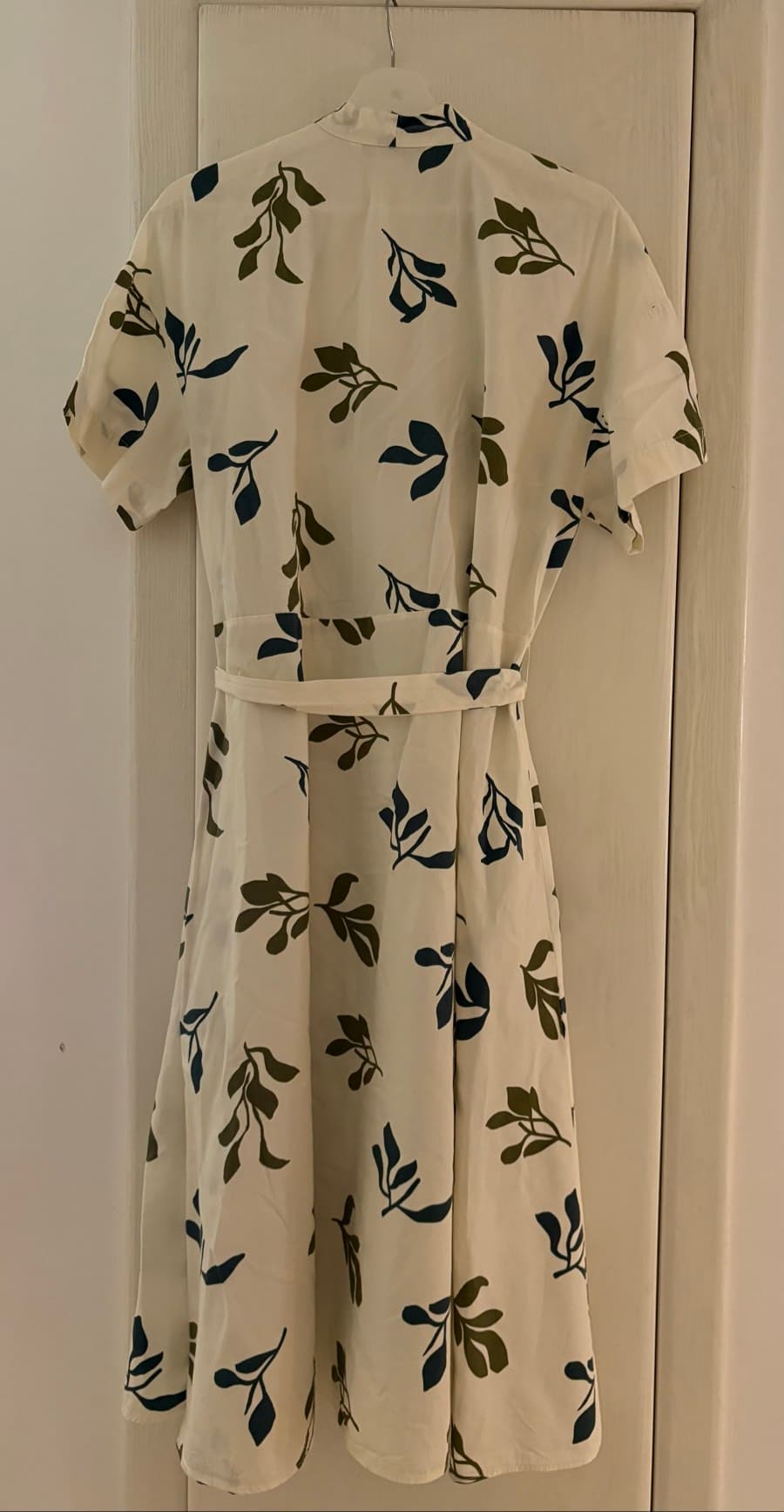 Zara Leaf Print Wrap Dress thumbnail 2