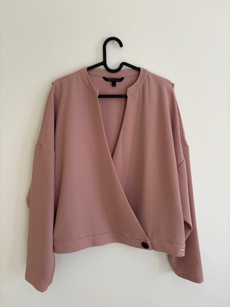 Armani Exchange Structured Blouse