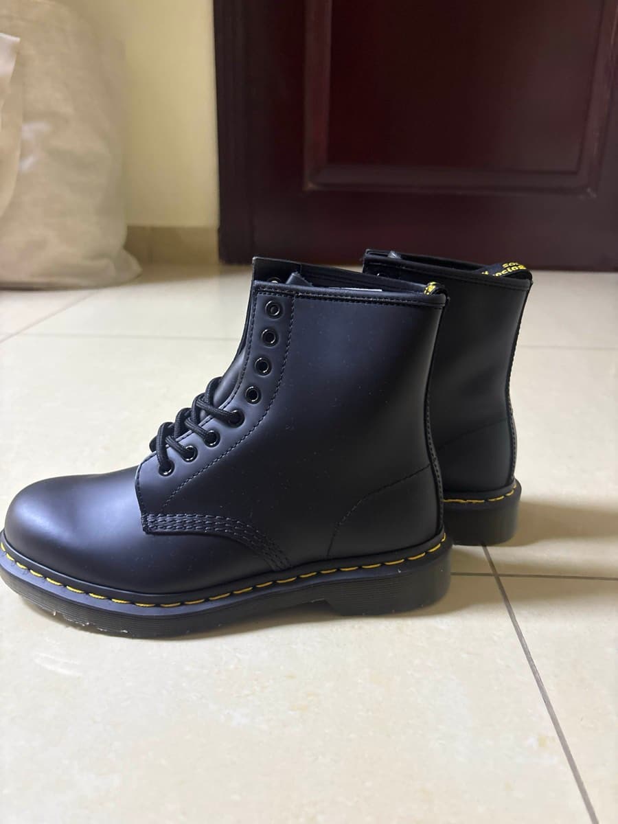 Dr. Martens Black Combat Boots thumbnail 3