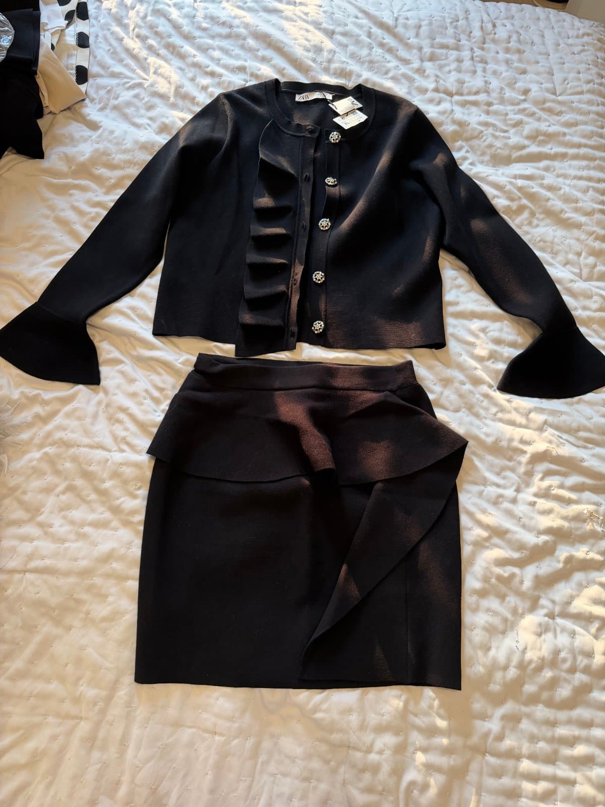ZARA two-piece black set Womens - image 1