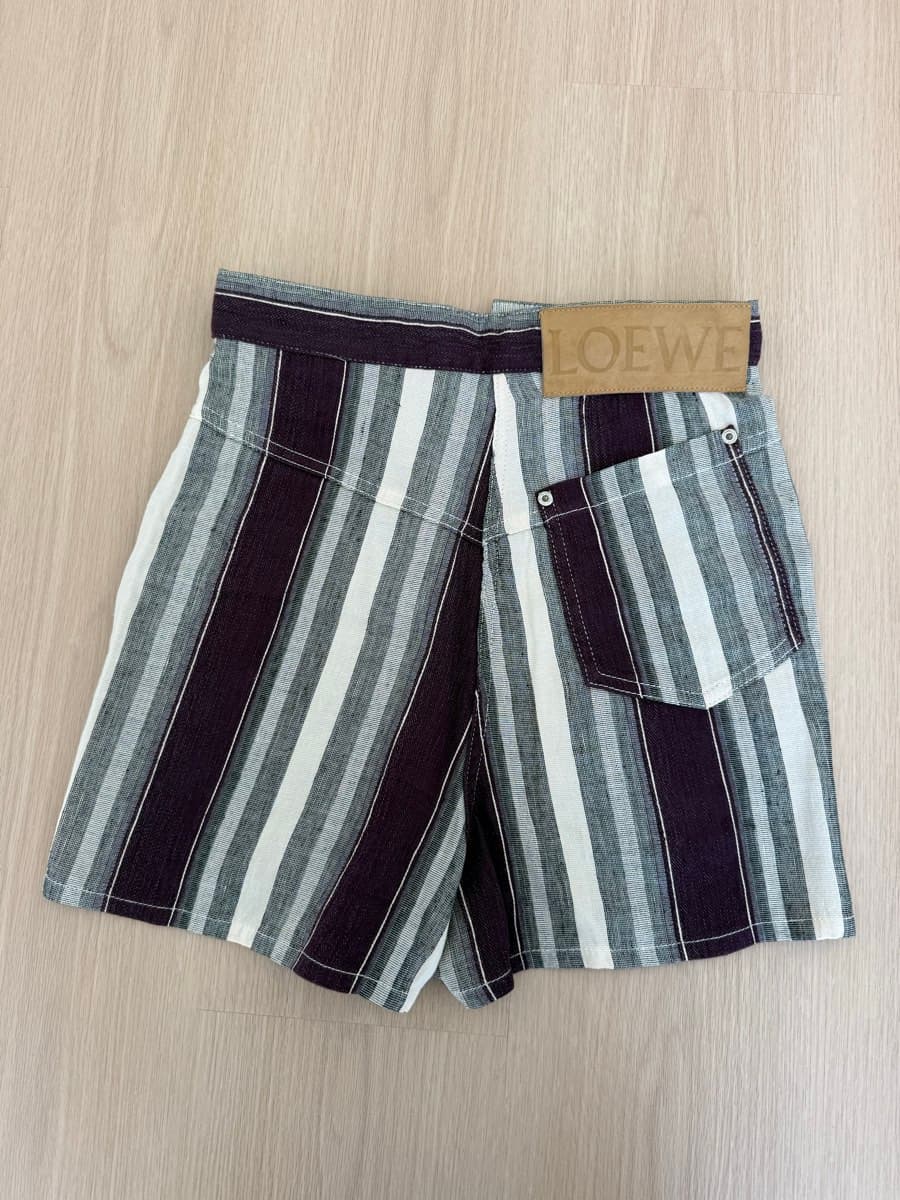 Loewe x Paula’s Ibiza striped shorts thumbnail 5