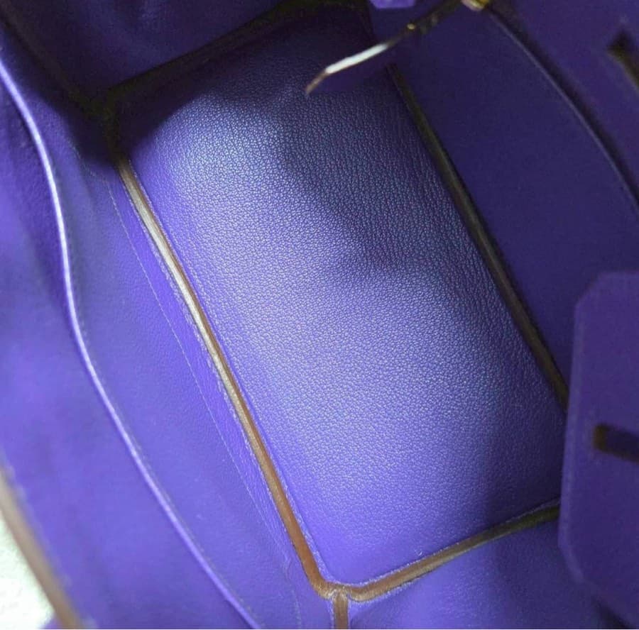 Like new Birkin 25 Crocus color Epsom GHW Stamp P thumbnail 9