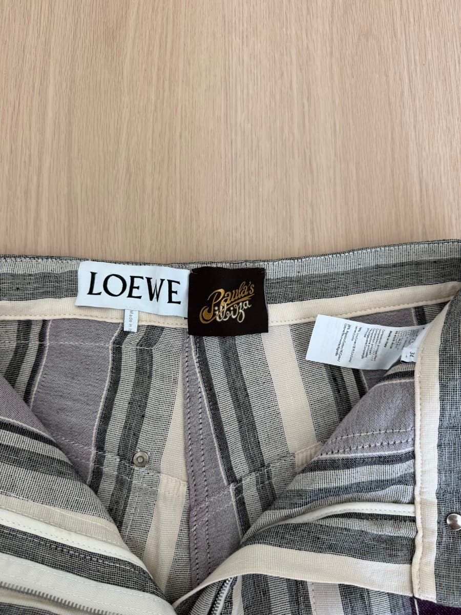 Loewe x Paula’s Ibiza striped shorts thumbnail 6