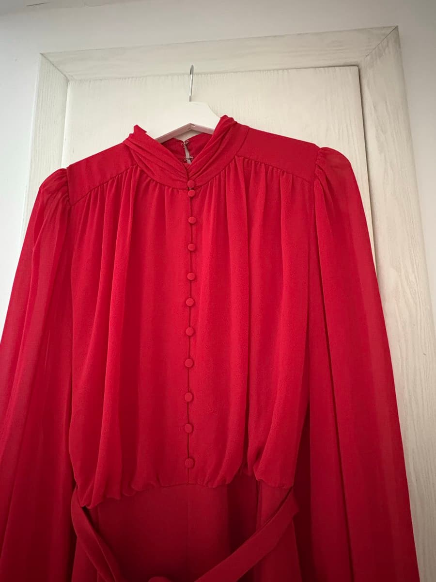 Forever New Red Jump Suit thumbnail 3