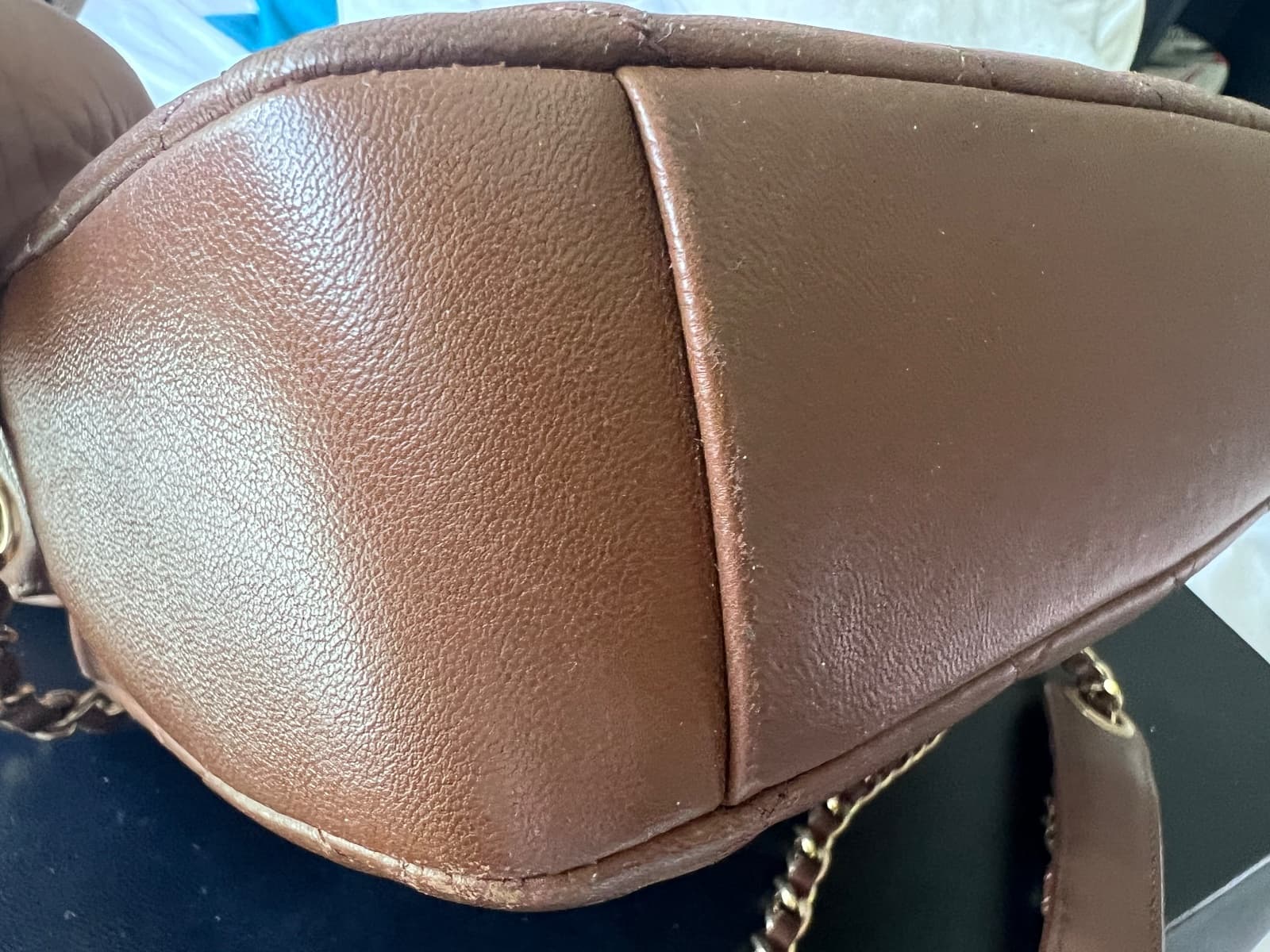 Chanel brown cassette bag thumbnail 7